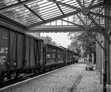 Retrorit diesels in de jaren '70 - rangeerbeweging op lijn 132 van CFV