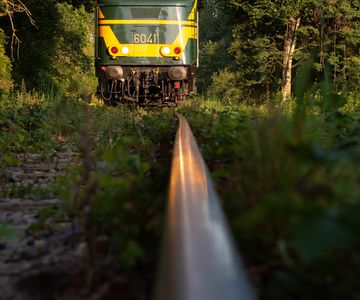 Retrorit diesels in de jaren '70 - NMBS HLD 6041 op lijn 132 van CFV3V