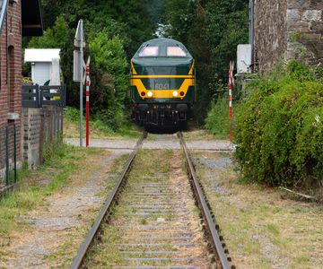 Retrorit diesels in de jaren '70 - NMBS HLD 6041 op lijn 132 van CFV3V